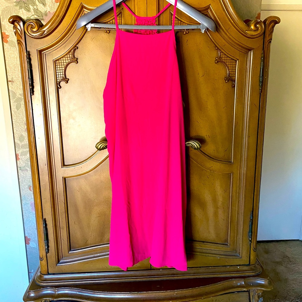 GORGEOUS PINK SEXY DRESS